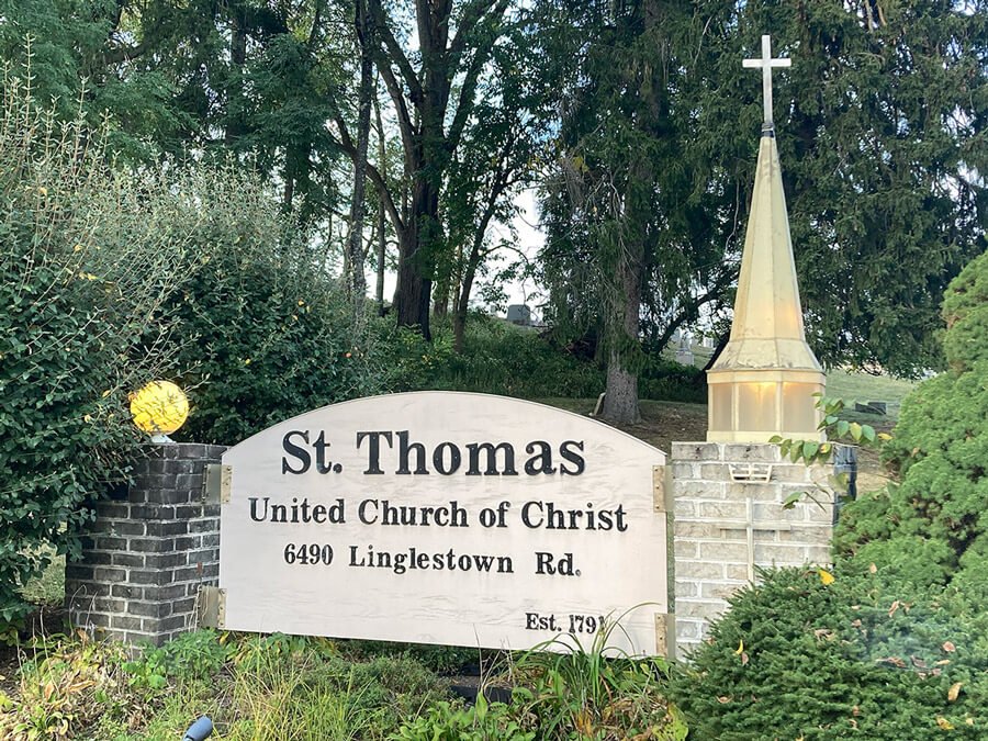 St. Thomas UCC outdoor sign